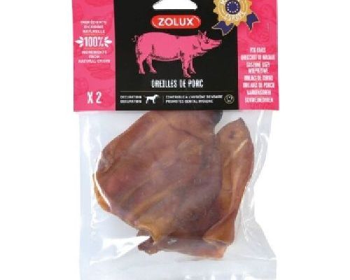 ORECCHIE DI MAIALE ZOLUX (2PZ) <br/> Snack e Premi per Cani