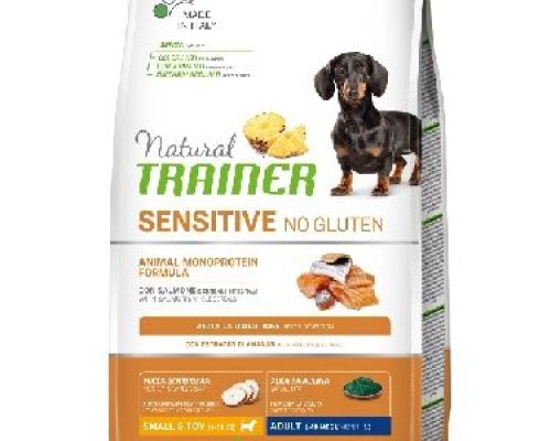 Natural Trainer Sensitive No Gluten Adult Mini Maiale 2 kg <br/> Cibo Secco per Cani