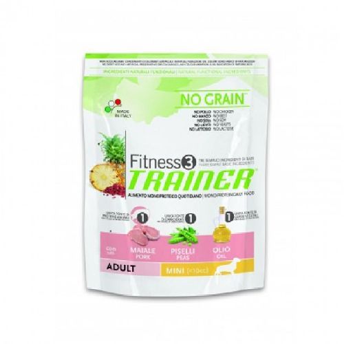 Fitness Trainer Sensitive No Gluten Mini Maiale 2 kg <br/> Cibo Secco per Cani
