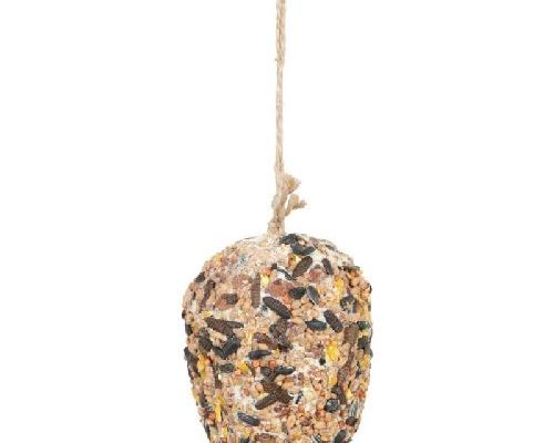 PALLA DI GRASSO SEMI E INSETTI 290 GR <br/> Mangime e Mangiatoie Uccelli Selvatici