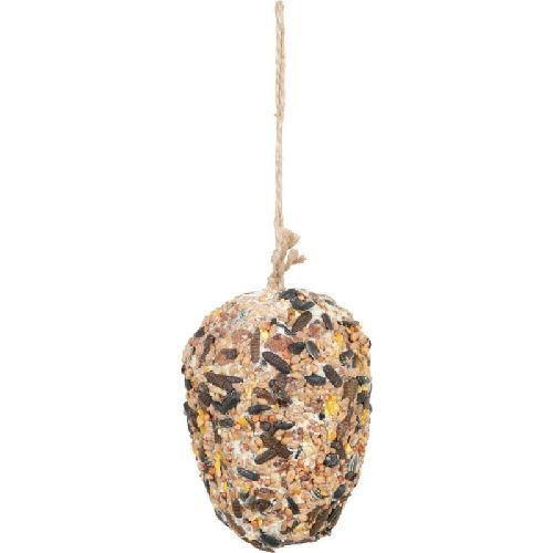 PALLA DI GRASSO SEMI E INSETTI 290 GR <br/> Mangime e Mangiatoie Uccelli Selvatici