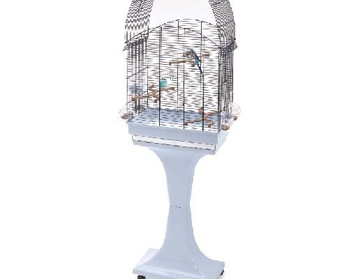 Gabbia Agata Delux blu con supporto <br/> Gabbie Uccelli e Accessori
