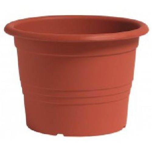 VASO CILINDRO CM 14 TERRACOTTA <br/> Vasi e Accessori in Plastica