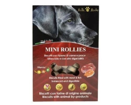 MINI ROLLIES BISCOTTI PER CANI GR300 <br/> Snack e Premi per Cani