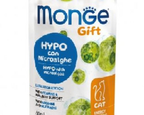 Monge Gift Gatto Energy Topping Hypo con microalghe <br/> Snack e Premi per Gatti