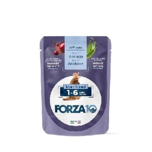 Forza 10 BotaniCat Sterilized 1-6 anni Acciuga 80 gr <br/> Cibo Umido per Gatti