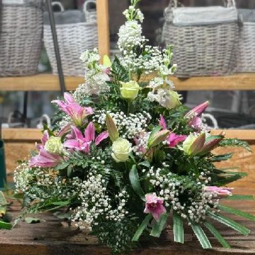 COMPOSIZIONE FUNERARIA <br/> Fiori per Funerali e Condoglianze