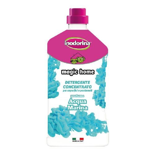 INODORINA MAGIC HOME DETERSIVO PAVIMENTI 1 LT ACQUA MARINA <br/> Detergenti e Igienizzanti