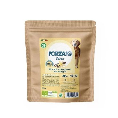 FORZA 10 DOG DELIZIE BIO MELA 300 GR BISCOTTI <br/> Snack e Premi per Cani