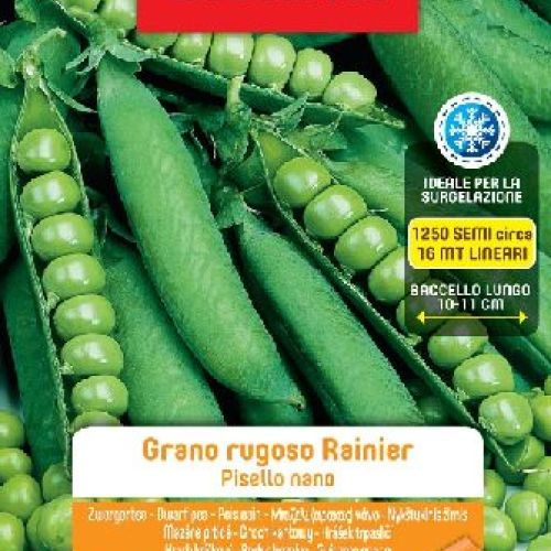 BLUMEN LEGUMI MAXI BUSTA PISELLI NANI GRANO RUGOSO RAINER SURGEL <br/> Semi da Orto