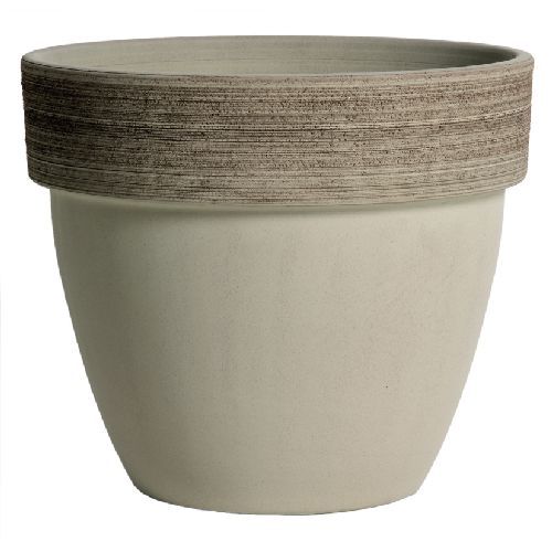 Palladio Vulcano Graffiato Cm 25 <br/> Vasi e Accessori in Terracotta