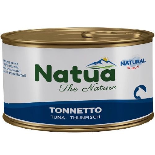 NATUA JELLY CAT TONNETTO 85 GR <br/> Cibo Umido per Gatti