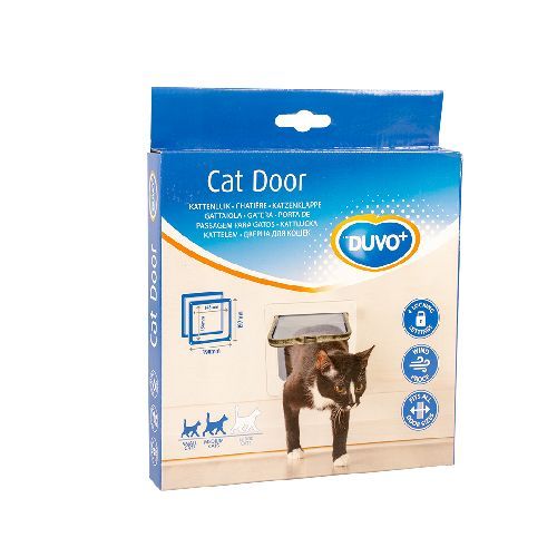 Porta basculante in plastica cm19x19,7 <br/> Lettiera, Sabbia e Toilette Gatto