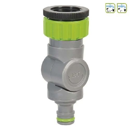 9463 RACCORDO RUBINETTO SNODATO 3/4-1F <br/> Irrigazione Giardino e Accessori Giardinaggio