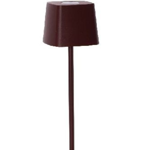 112547 LAMP TOUCH RIC KRYS RUGGINE 11X11XH37 <br/> Mobili e Complementi d'arredo