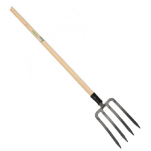 FORCA PER TERRENO 4 DENTI C/MANICO 125CM <br/> Attrezzi Manuali per il Giardinaggio