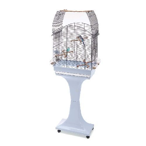 Gabbia Agata Delux blu con supporto <br/> Gabbie Uccelli e Accessori
