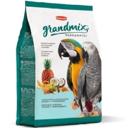 GRANDMIX PAPPAGALLI 2 KG <br/> Mangime Pappagalli e uccelli Esotici
