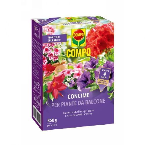Compo Concime per Piante da Balcone lenta cessione gr850 <br/> Concime per Piante da Esterno