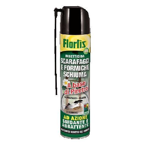 FLORTIS SCARAFAGGI E FORMICHE SCHIUMA 400 ML <br/> Repellente e Dissuasore di Animali