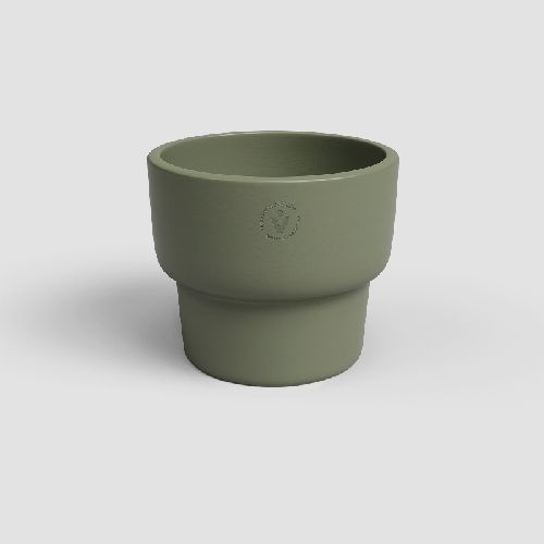 CASPO ECO CM 17 H 14,5 VERDONE <br/> Vaso per Interni e decorazioni