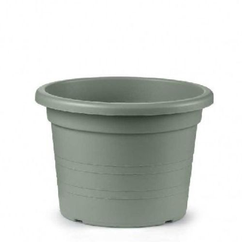 VASO CILINDRO CM 27 TERRA LAGUNA <br/> Vasi e Accessori in Plastica