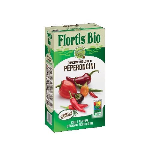 FLORTIS BIOLOGICO PEPERONCINI 500 G <br/> Concime per Piante da Esterno