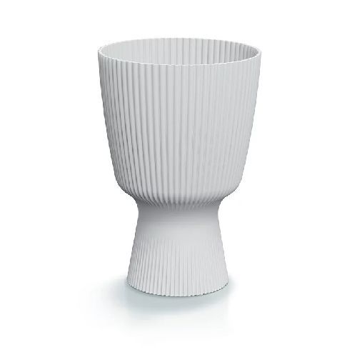 VASO SONIA ALTO CM 19 H 27,7 BIANCO <br/> Vaso per Interni e decorazioni