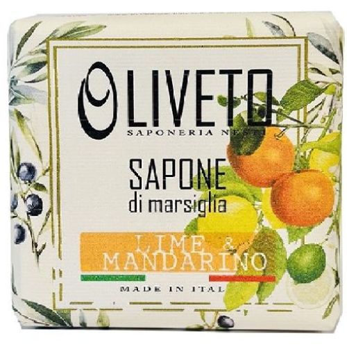 Saponetta Oliveto 200 gr Lime e mandarino <br/> Candele e Profumi per Ambiente, Saponi