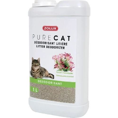 PURECAT 1 LT DEODORANTE LETTIERA CAPRIFOGLIO <br/> Lettiera, Sabbia e Toilette Gatto