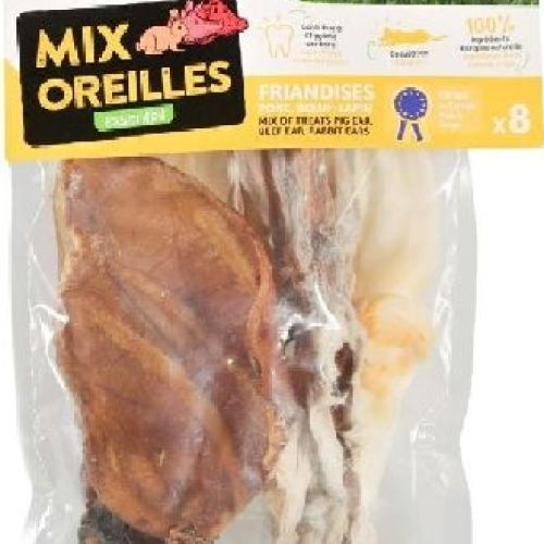 SNACKS NATURALE MIX ORECCHIE <br/> Giochi per Gatti