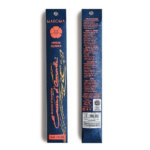 Maroma Incenso Fiori di Oppio 10 bastoncini <br/> Candele e Profumi per Ambiente, Saponi