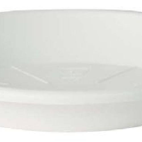 Sottovaso Medea Cm 48 bianco <br/> Vasi e Accessori in Plastica