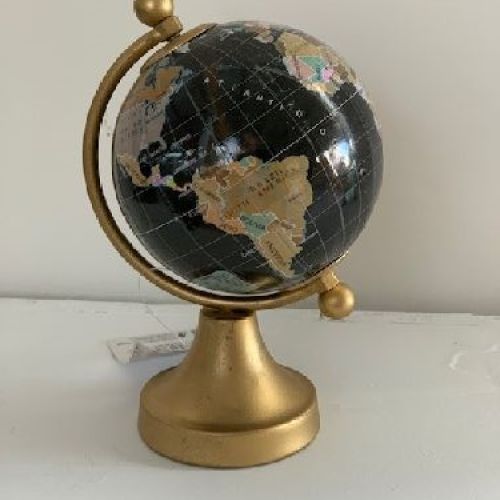 68432 MAPPAMONDO DECORATIVO CM10X8XH15 <br/> Mobili e Complementi d'arredo