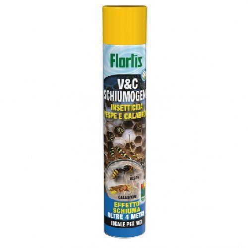 FLORTIS VESPE E CALABRONI SCHIUMA 750 ML <br/> Repellente e Dissuasore di Animali