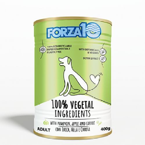 FORZA10 CANE MANTENIMENTO VEGETAL VEGAN 400 GR LATTINA <br/> Cibo Umido per Cani