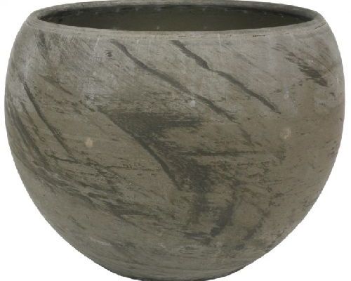 Luna Basalt Cm 26 h 19 <br/> Vasi e Accessori in Terracotta