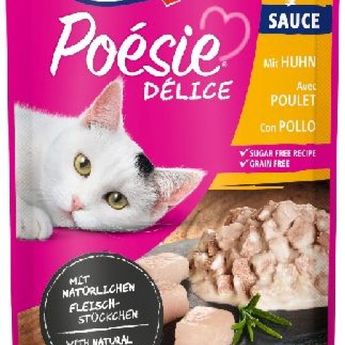 Vitakraft Poesie delice sauce filetto di pollo 85gr <br/> Cibo Umido per Gatti