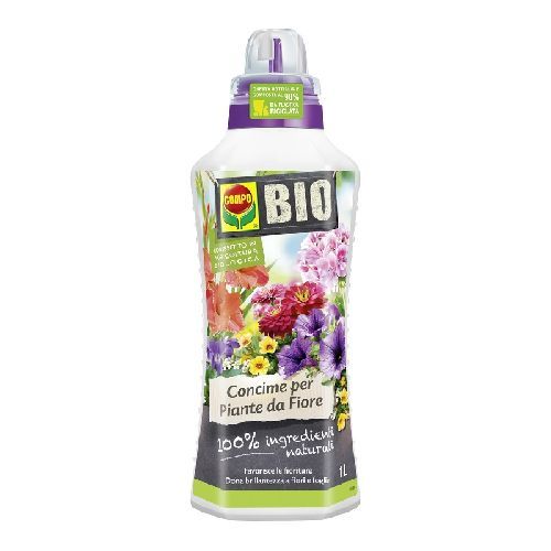 COMPO BIO CONCIME PIANTE DA FIORE 1LT <br/> Concime per Piante da Interno