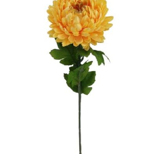 CL017YL Crisantemo ball 57cm yl <br/> Fiori Finti e Piante Finte