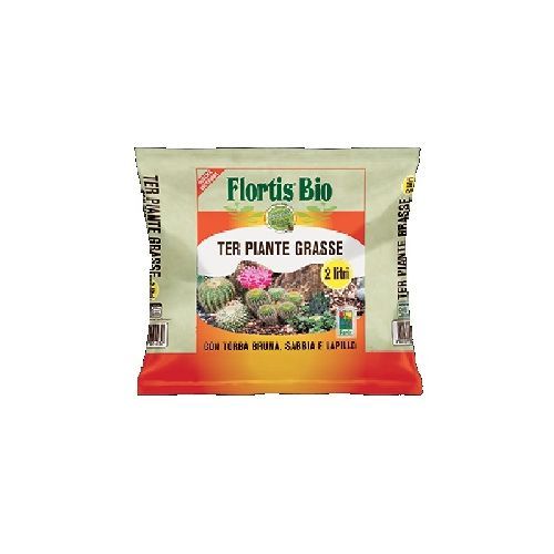 FLORTIS TERRA PIANTE GRASSE 2 LT <br/> Concime per Piante da Esterno