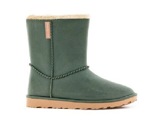 STIVALI VEGAN CALDI TAGLIA 36/37 VERDI <br/> Abbigliamento Giardino e Orto