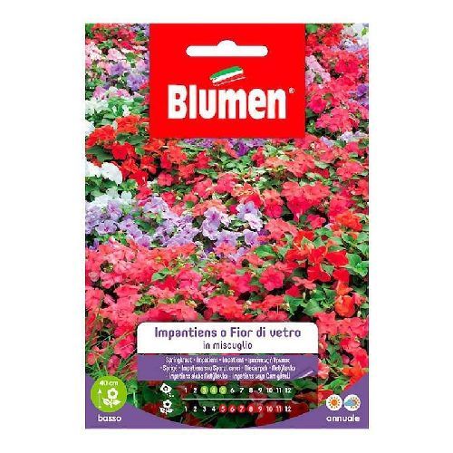 BLUMEN GIARDINO FIORI IMPATIENS O FIOR DI VETRO MIX <br/> Semi da Fiore
