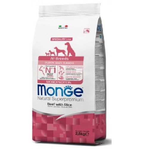 Monge all breeds puppy manzo 2,5kg <br/> Cibo Secco per Cani
