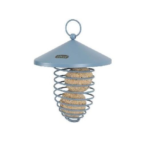SPIRALE PALLE CON TETTO BLU MARINE <br/> Mangime e Mangiatoie Uccelli Selvatici