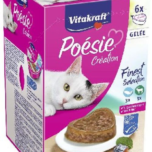 VITAKRAFT POESIE CREATION GELEE MULTIPACK <br/> Cibo Umido per Gatti