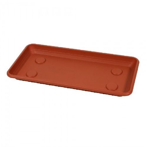 SOTTOFIORIERA ANTHEA 80CM TERRACOTTA <br/> Vasi e Accessori in Plastica
