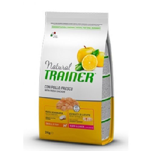 Natural Trainer Small&Toy Puppy&Junior Pollo 2 kg <br/> Cibo Secco per Cani