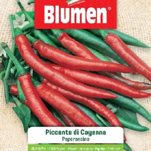 BLUMEN BUSTA SEMI PEPERONCINO PICCANTE CAYENNA <br/> Semi da Orto