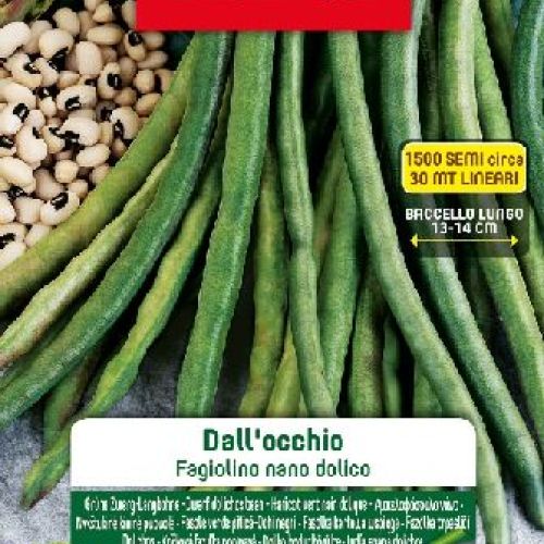 BLUMEN LEGUMI GR250 FAGIOLINI NANI DALL'OCCHIO <br/> Semi da Orto